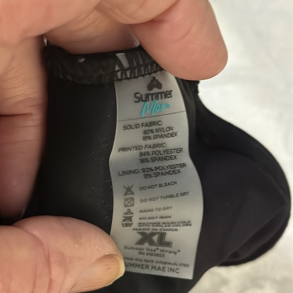 MWT Summer Mac 2 piece swim suit. Size XL - Picture 6 of 8